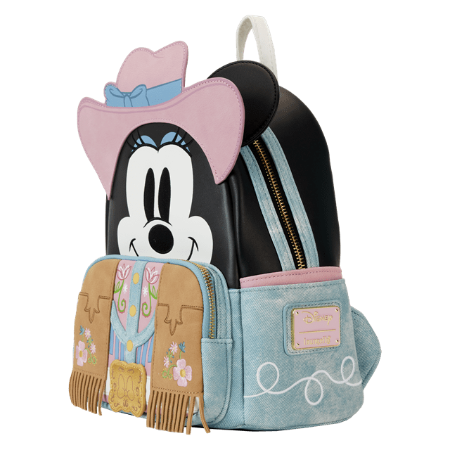 Western Minnie Mouse Cosplay Mini Backpack Loungefly - 2