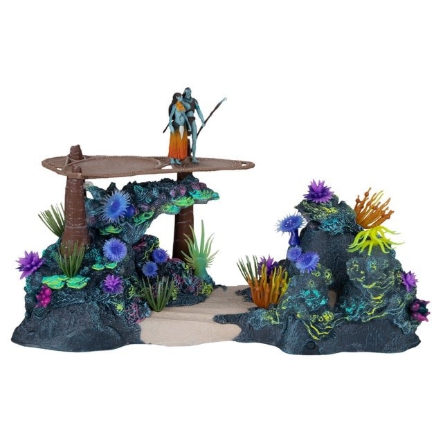 Metkayina Reef With Tonowari & Ronal Avatar - Way Of Water Figurine - 4