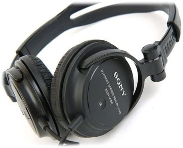 Sony MDRV150 Black Headphones - 2