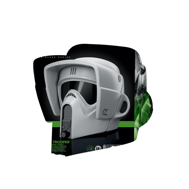 Scout Trooper Star Wars The Black Series Return of the Jedi Premium Electronic Helmet - 9