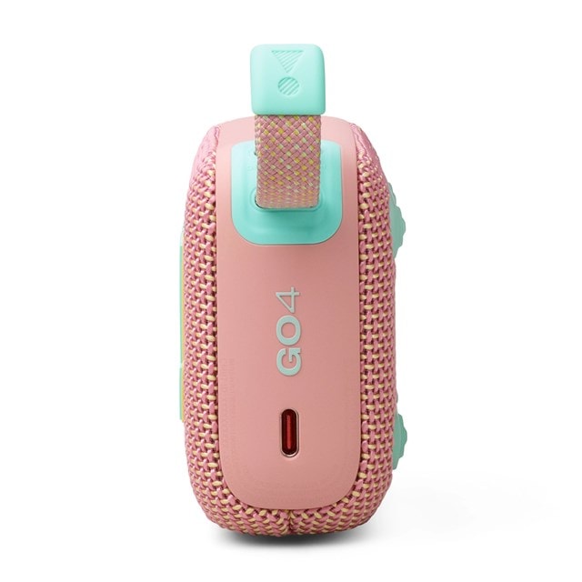 JBL Go 4 Pink Bluetooth Speaker - 4