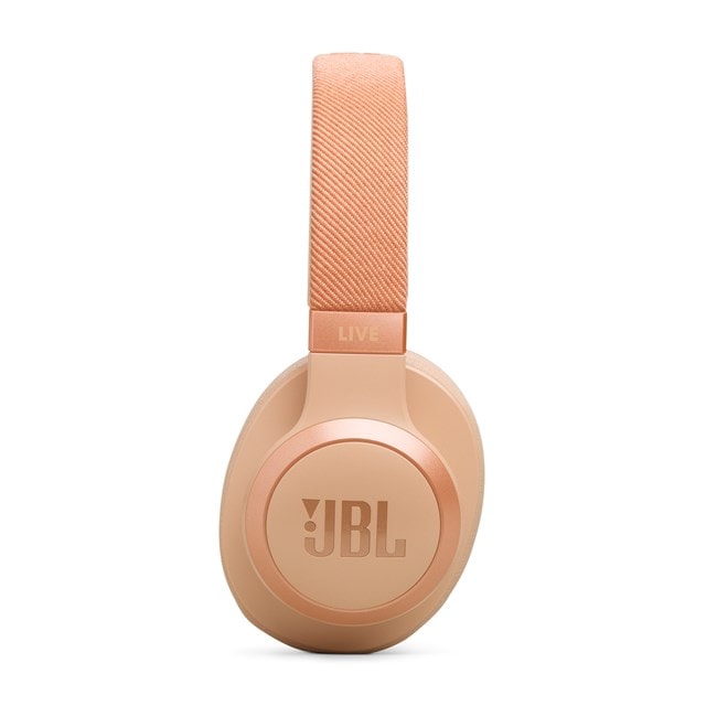 JBL Live 770NC Sandstone Active Noise Cancelling Bluetooth Headphones - 3