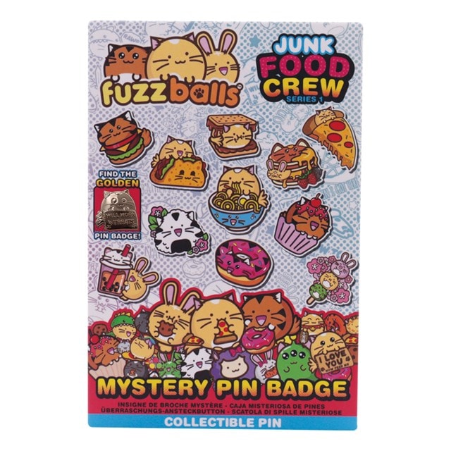 Fuzzballs Mystery Pins Assortment - 3