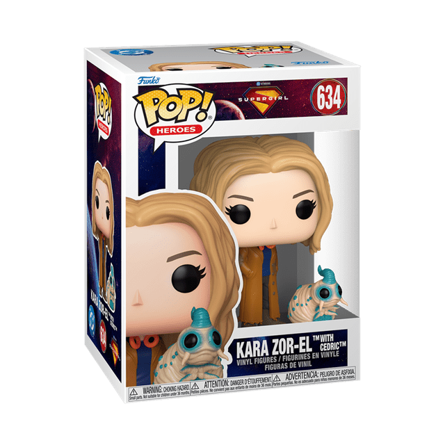 Kara Zor-El With Cedric 634 Supergirl Funko Pop Vinyl & Buddy - 2