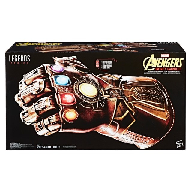 Infinity Gauntlet Marvel Legends Series Hasbro Articulated Electronic Fist - 3