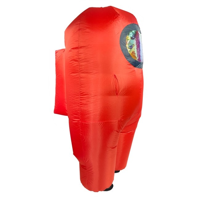 Among Us: Red (Size 1 Adult) Official Inflatable Costume - 4