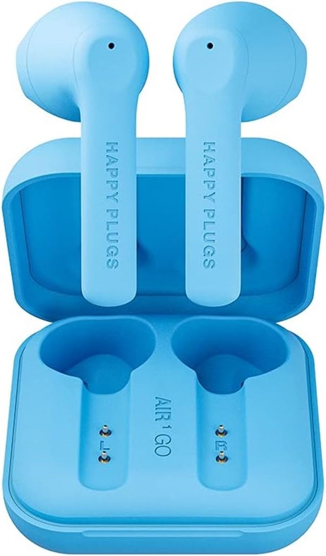 Happy Plugs Air 1 Go Blue True Wireless Bluetooth Earphones - 2