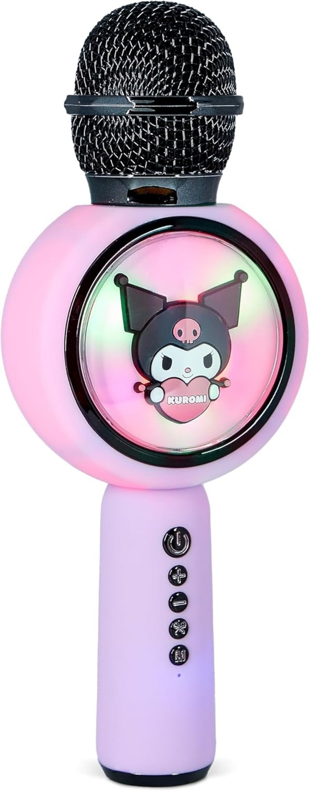 OTL Kuromi Karaoke Microphone and Bluetooth Speaker with LED lights - 6