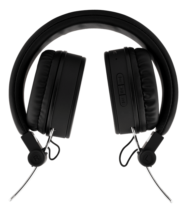Streetz HL-BT400 Black Bluetooth Headphones - 4