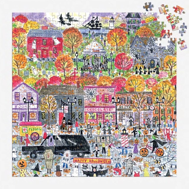 Michael Storring's Halloween Parade 500 Piece Puzzle - 2