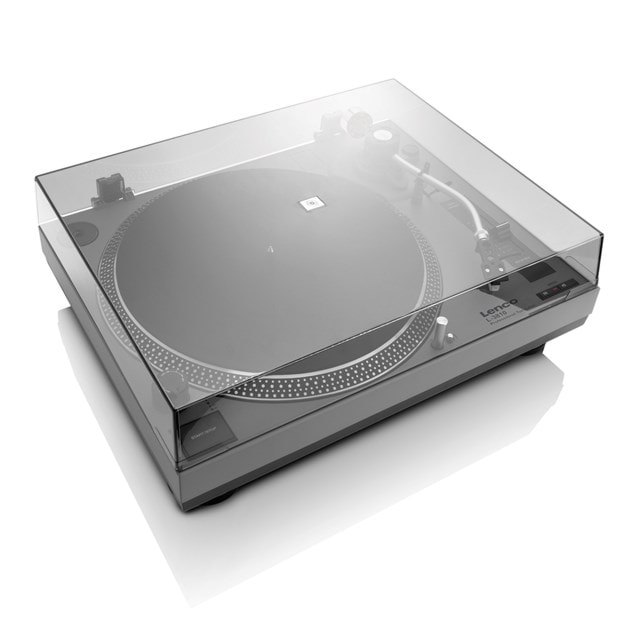 Lenco L-3810GY Grey Direct Drive Turntable - 3