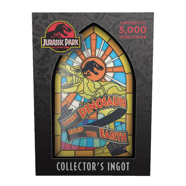 Jurassic Park Stained Glass Window Ingot - 2