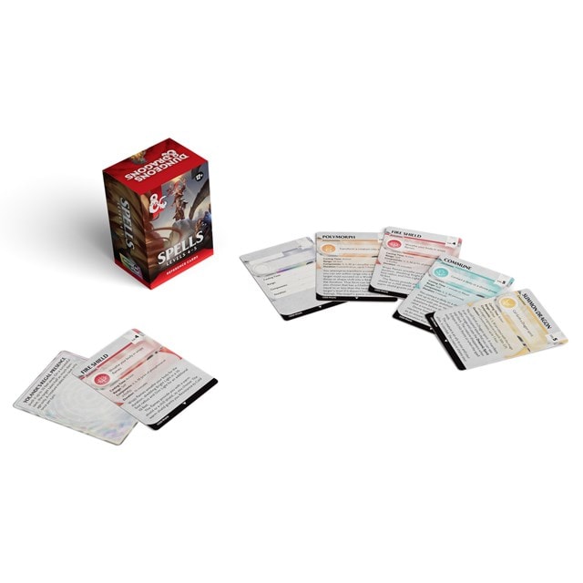 Spells Levels 4-5 Dungeons & Dragons Reference Cards - 2