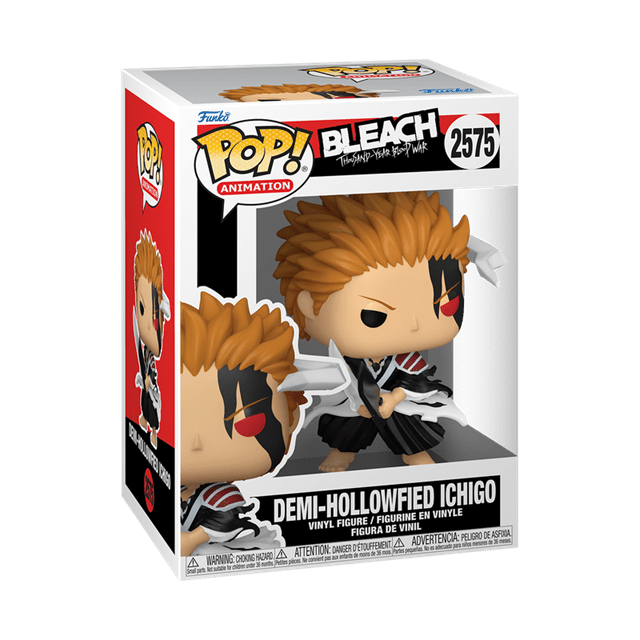 Demi-Hollowfied Ichigo 2575 Bleach Thousand-Year Blood War Funko Pop Vinyl - 2