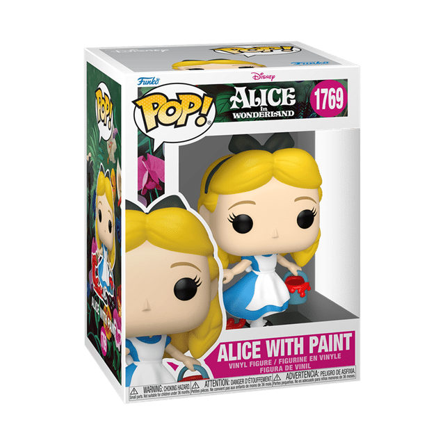 Alice With Paint 1769 Alice In Wonderland Funko Pop Vinyl - 2