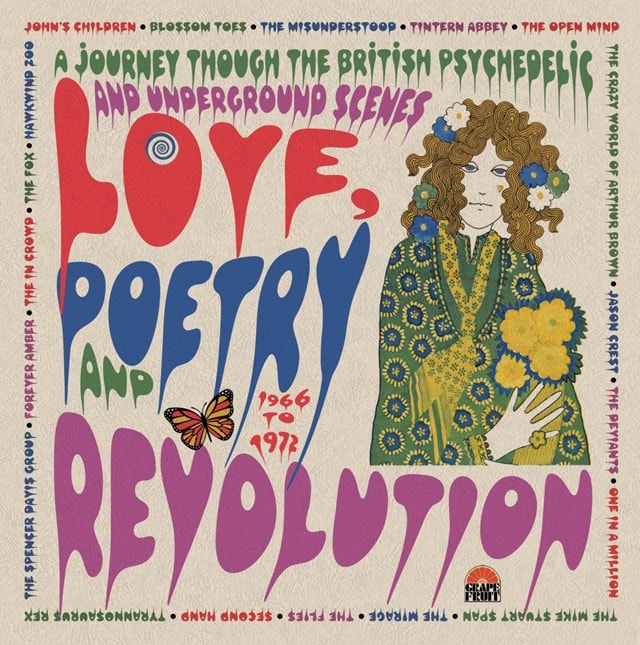 Love, Poetry and Revolution: A Journey Through the British Psychedelic and Underground Scenes - 1