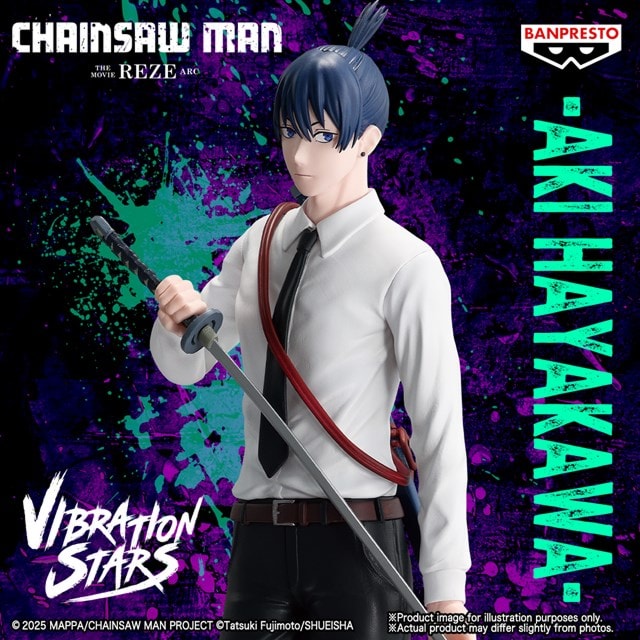 Aki Hayakawa Chainsaw Man The Movie Banpresto Figurine - 5