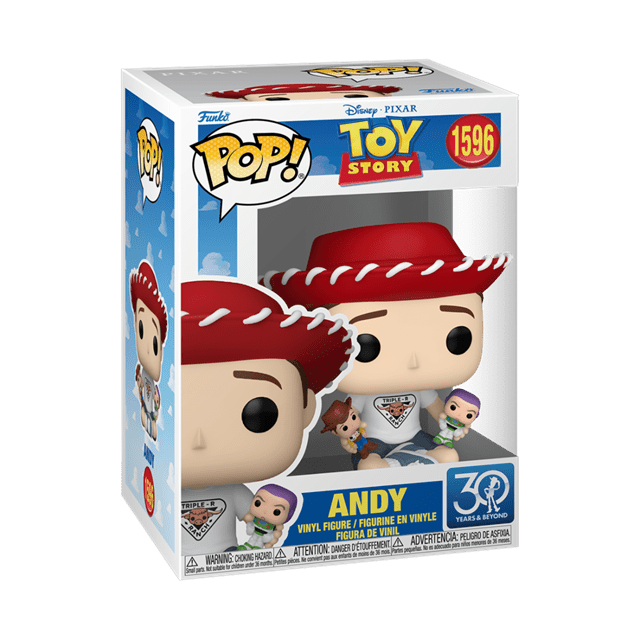 Andy 1596 Toy Story 30th Anniversary Funko Pop Vinyl - 2
