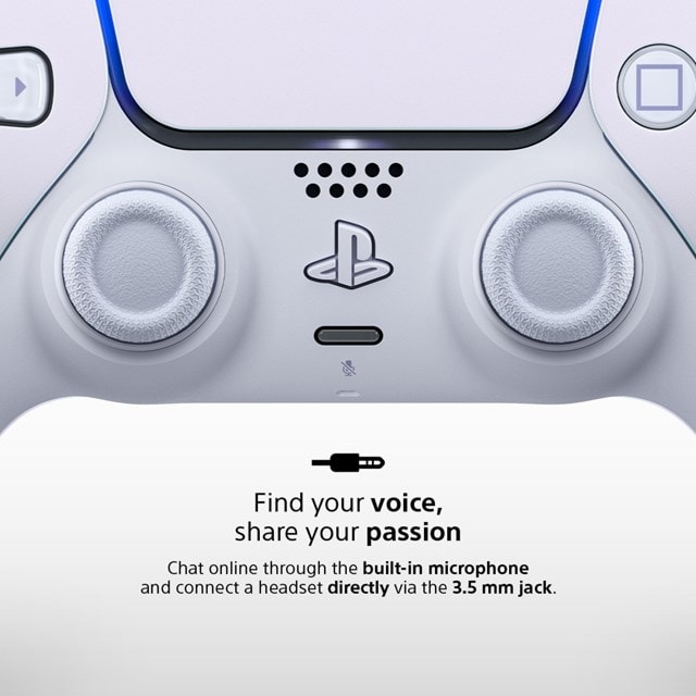 Official PlayStation 5 DualSense Controller - Chroma Pearl - 7