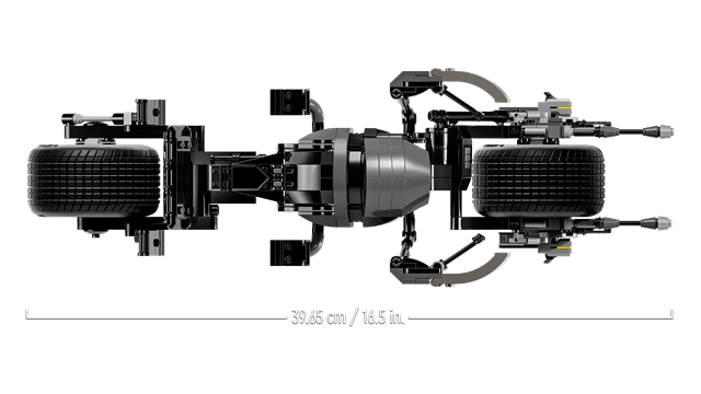 Batman & Bat Bike Construction Figure DC LEGO - 4