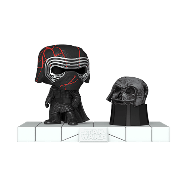 Kylo Ren With Darth Vader Helmet 739 Star Wars Dark Side Funko Pop Vinyl Deluxe - 1