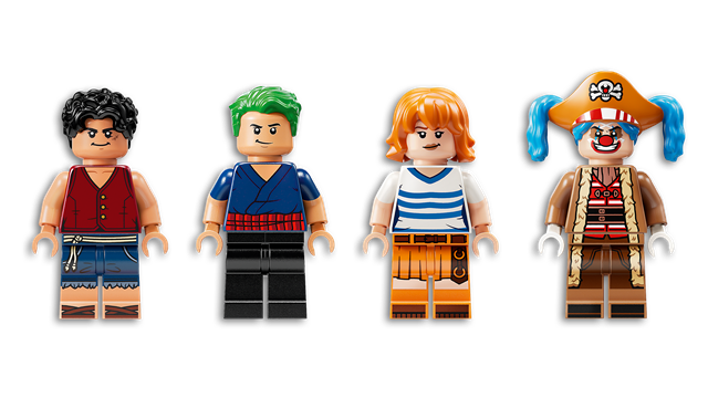 Buggy The Clown's Circus Tent One Piece LEGO - 2