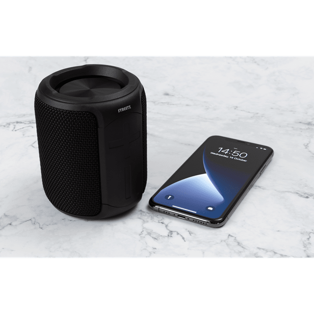 Streetz 10W Black Bluetooth Speaker - 6