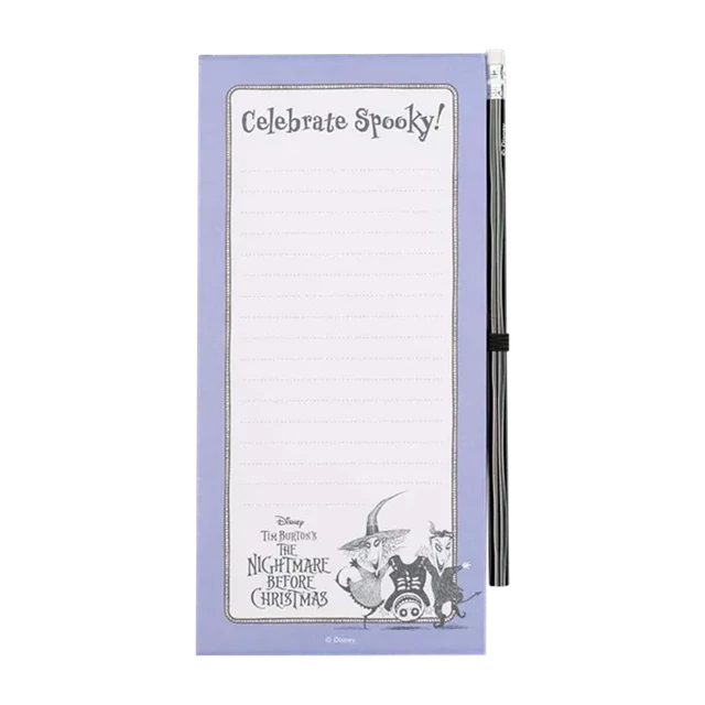 Nightmare Before Christmas Magnetic Notepad - 1