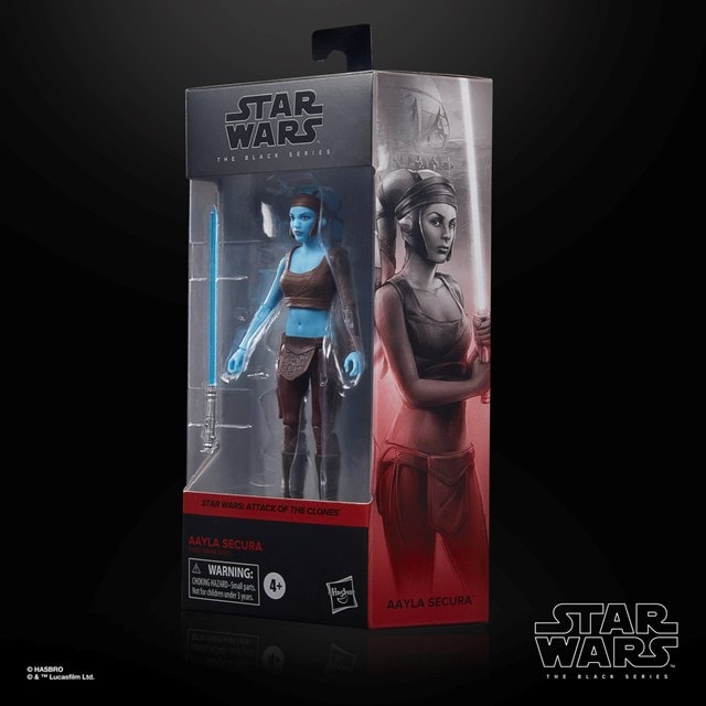 Aayla Secura Hasbro Star Wars Black Series Attack of the Clones Action Figure - 6
