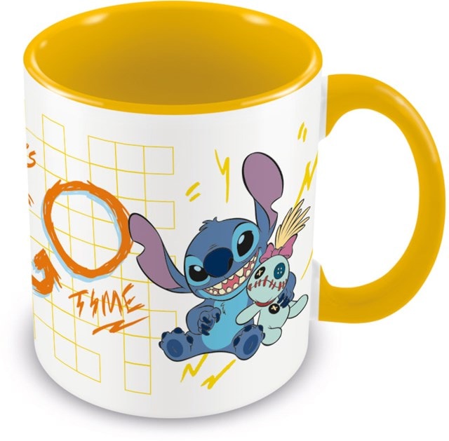 Stitch & Scrump Go Time Lilo & Stitch Coloured Inner Mug - 1