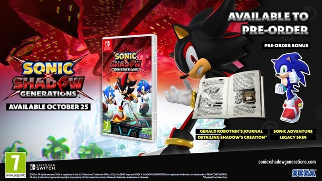 Sonic x Shadow Generations (Nintendo Switch) - 3