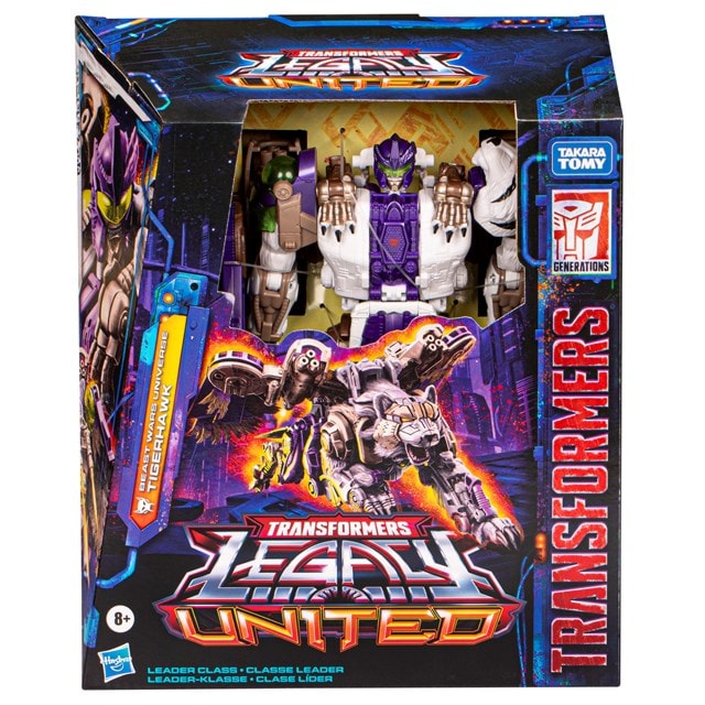 Transformers Legacy United Leader Class Beast Wars Universe Tigerhawk Converting Action Figure - 4