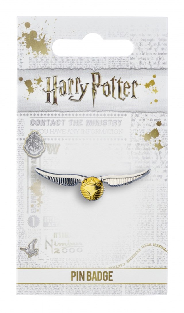 Golden Snitch Harry Potter Pin Badge - 4