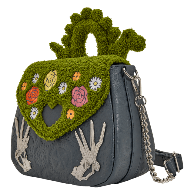 Edward Scissorhands Sherpa Loungefly Crossbody Bag - 2