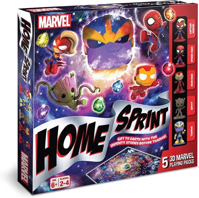 Marvel Home Sprint Board Game - 1