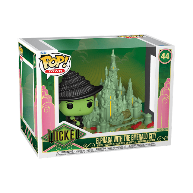 Elphaba With The Emerald City 44 Wicked Funko Pop Vinyl Town - 2