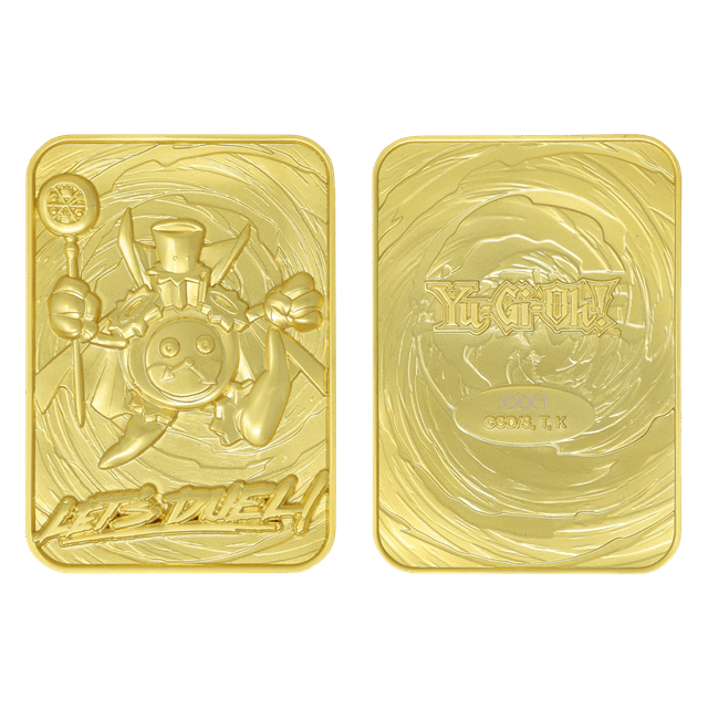 Time Wizard Limited Edition Yu-Gi-Oh! 24K Gold Plated Collectible - 4