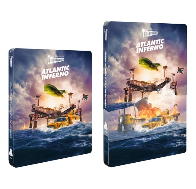 Thunderbirds Atlantic Inferno / Attack of the Alligators! 4K Collector's Edition SteelBook - 3