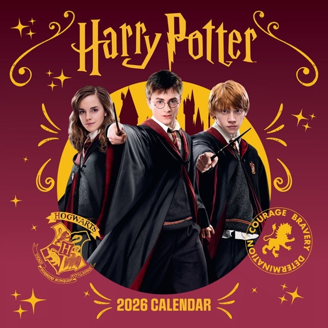 Harry Potter 2026 Square Calendar | HMV Store