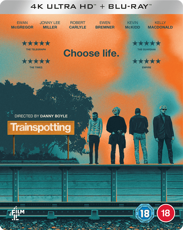 Trainspotting Limited Edition 4K Ultra HD Steelbook - 3