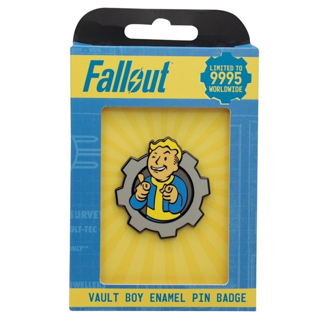 Charisma Boy Limited Edition Fallout Pin Badge - 3