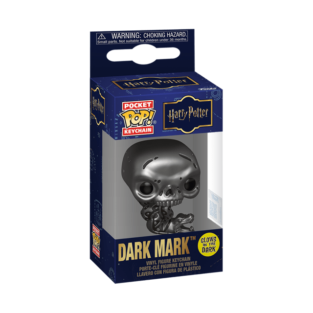 Dark Mark Glow In The Dark Harry Potter Funko Pop Vinyl Keychain - 3