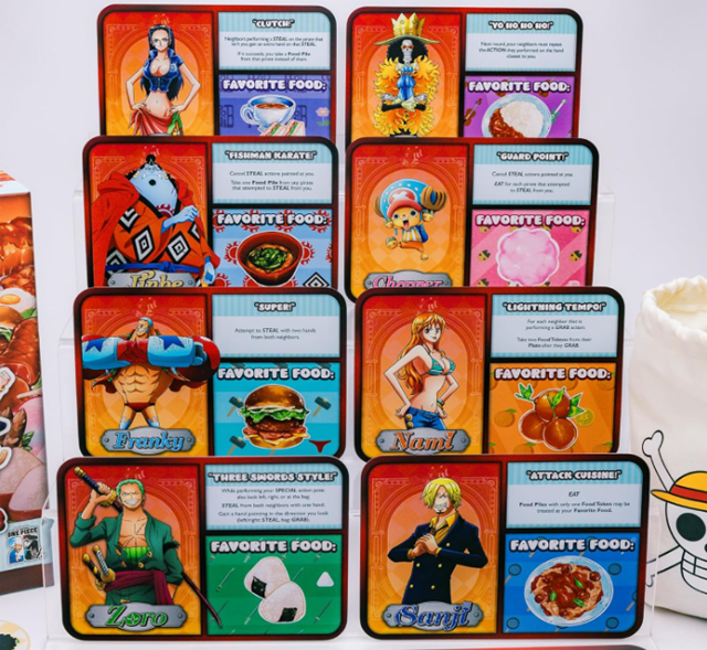 Luffy's Bento Panic One Piece Board Game - 5