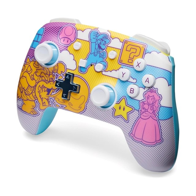 PowerA Enhanced Wireless Controller for Nintendo Switch - Mushroom Kingdom Pop Art - 4