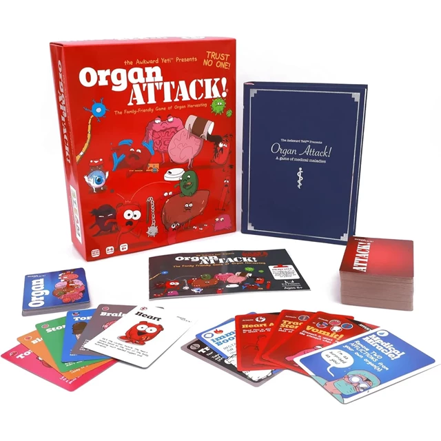 Organ Attack Card Game - 2