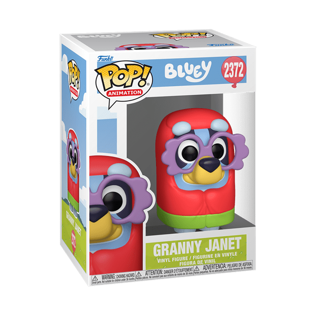 Granny Janet Bluey 2372 Bluey Funko Pop Vinyl - 2
