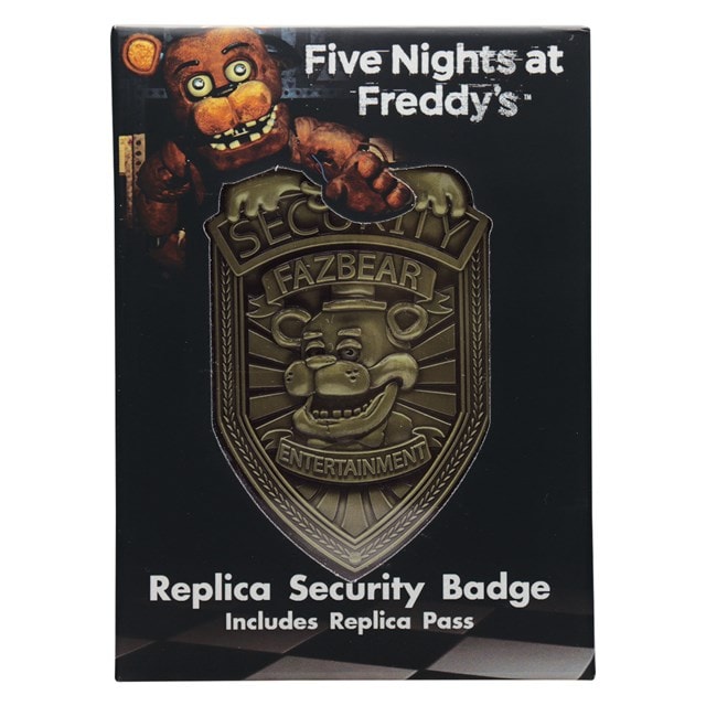 Security Badge And Pass Five Nights At Freddy's FNAF Replica Set - 4
