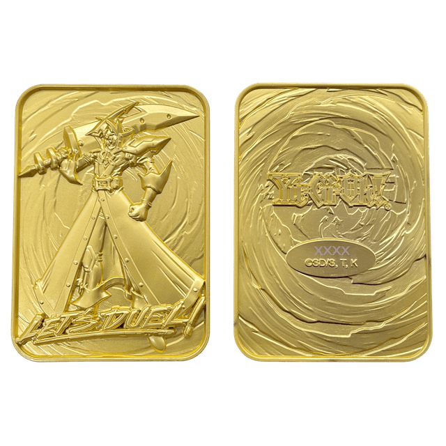 Yu-Gi-Oh! Limited Edition 24K Gold Plated Silent Swordsman Ingot - 3
