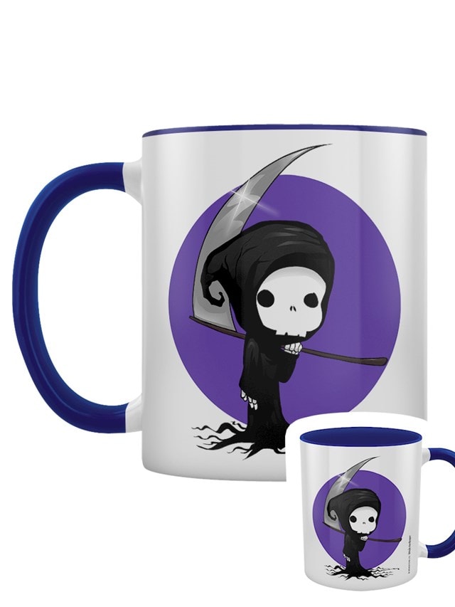 Keith The Reaper Grim Blue Coloured Inner Mug - 1