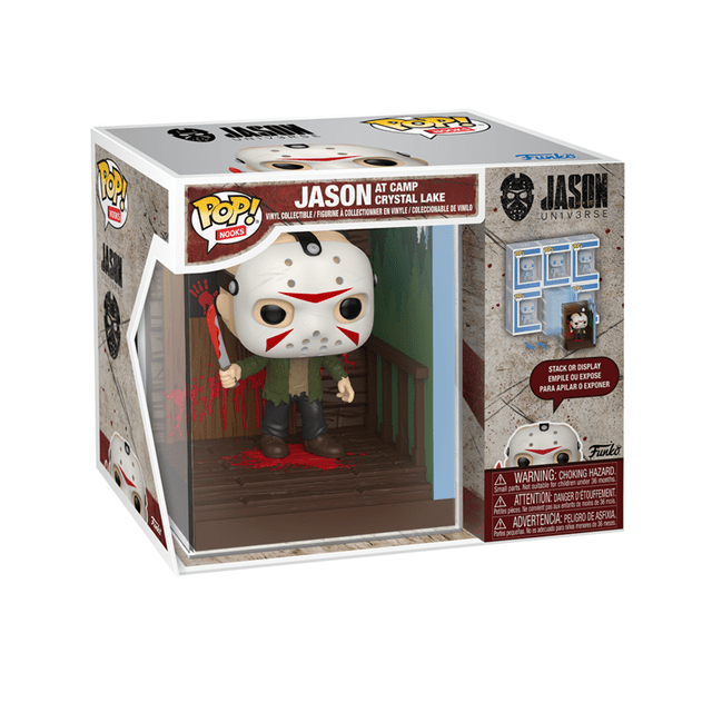 Jason At Camp Crystal Lake Friday The 13th Funko Pop Vinyl Nooks - 2